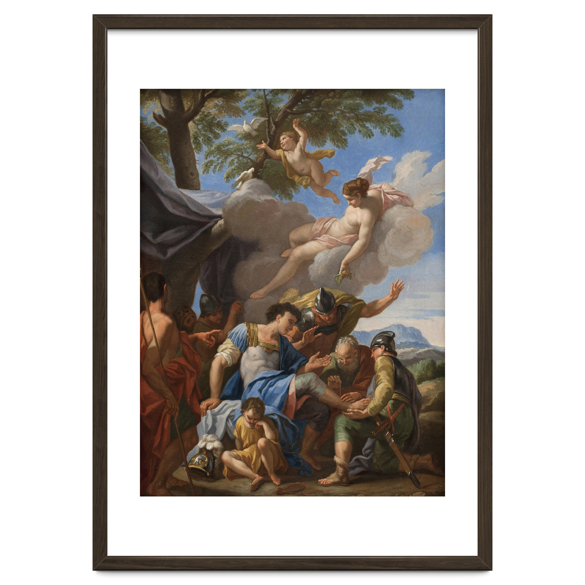 Hendrik Krock – Venus Brings Healing Herbs to the Wounded Aeneas