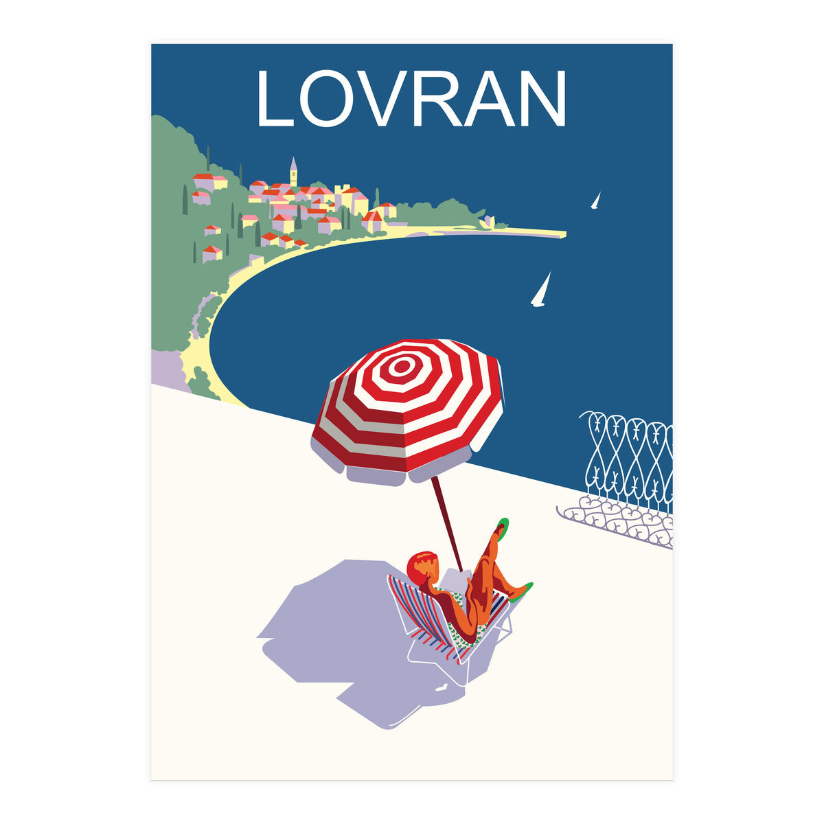 Lovran, Croatia (Print Only)