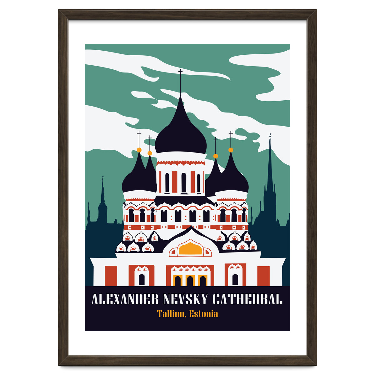 Alexander Nevsky Cathedral, Talinn, Estonia