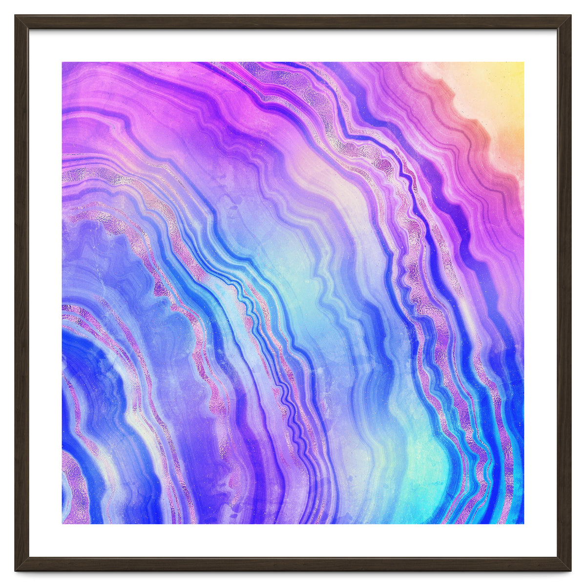 Neon Agate Texture 07