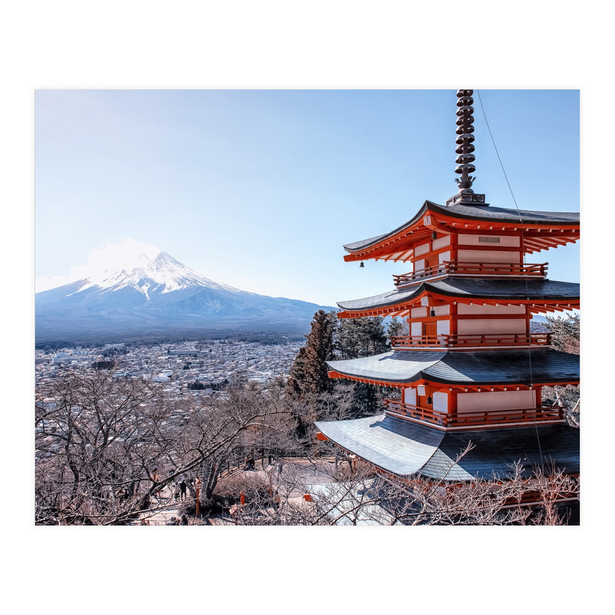 Chureito Pagoda (Print Only)