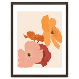 Autumn Wildflowers, Botanical Illustration Vintage Classy, Bohemian Floral Blossom Plants Bloom, Pastel Flowers Garden Nature thumbnail