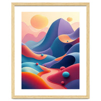Colorful Surreal Dreamscape Digital Art