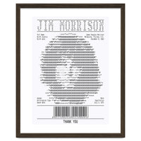 Receipt Art Jim Morrison