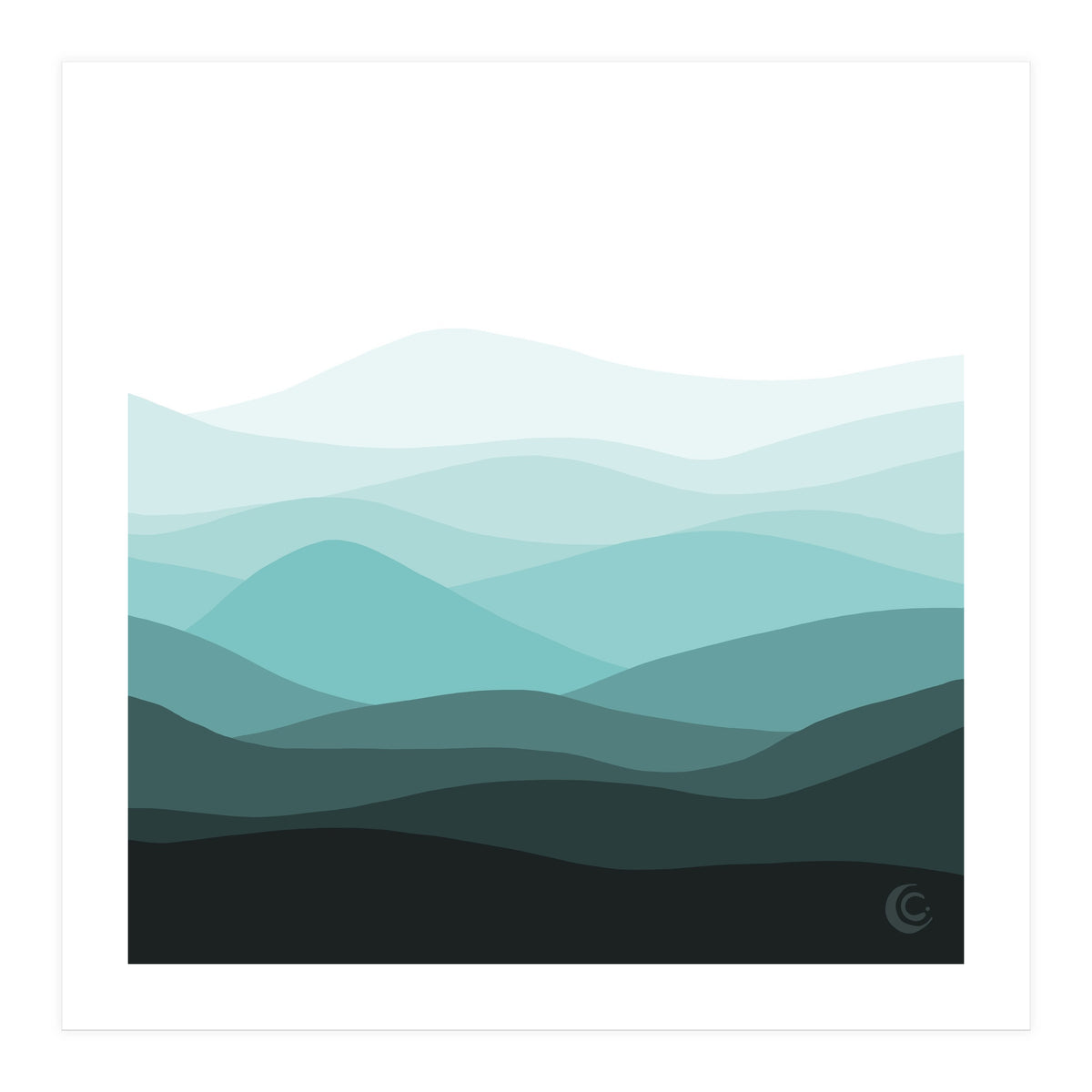 Relaxing (Layers) (Print Only)