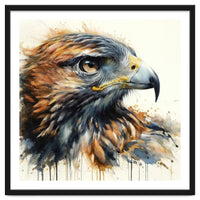 Eagle Gaze Across The Horizon