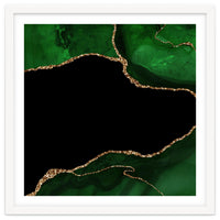Green & Gold Agate Texture 04