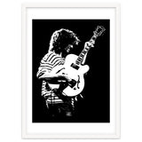 Pat Metheny American Jazz Musician in Monochrome thumbnail