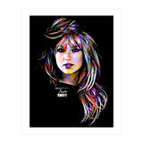 Taylor Swift Colorful Art 2 (Print Only) thumbnail