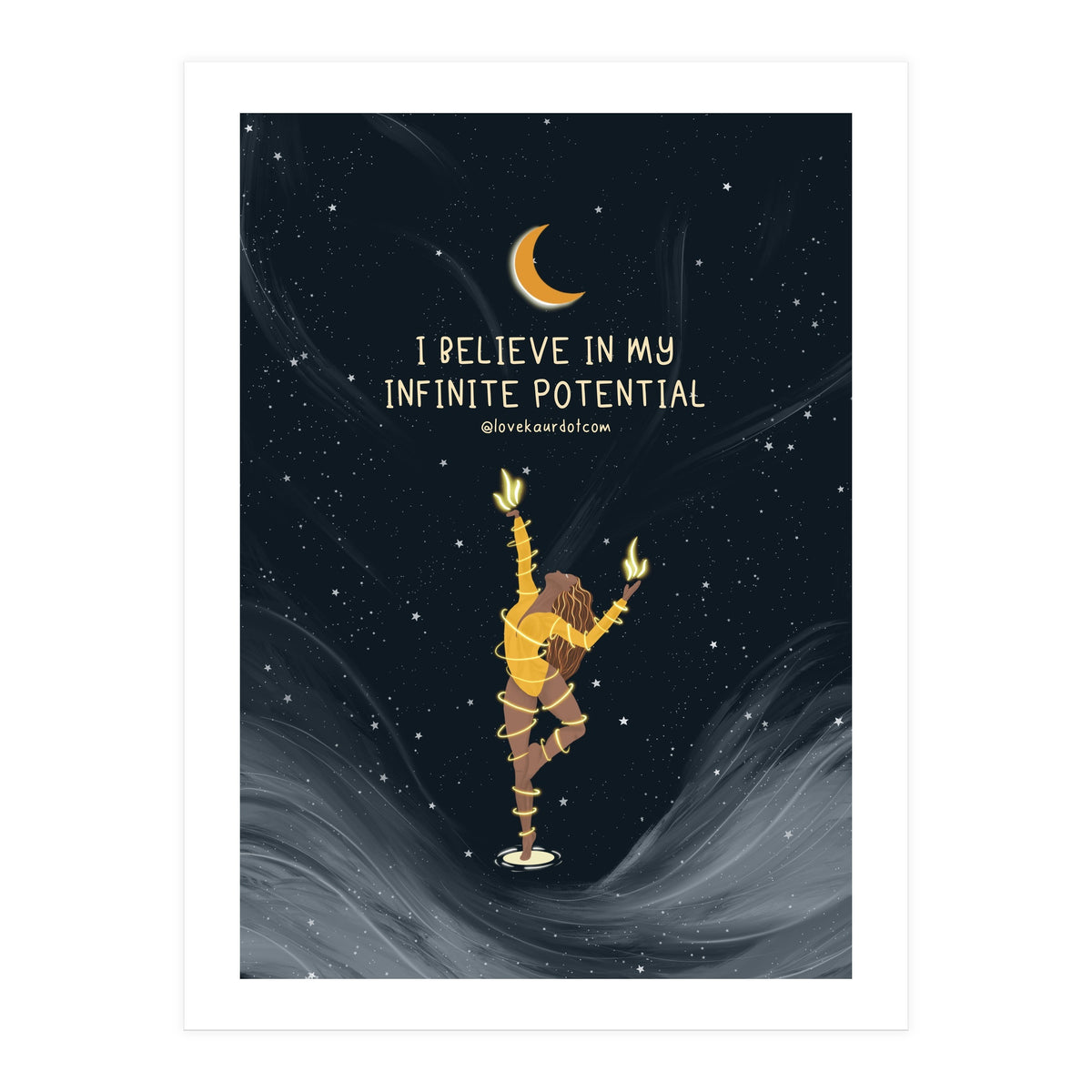 I Believe In My Infinite Potential (Print Only)