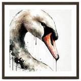 Watercolor Swan Portrait thumbnail