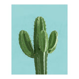 Blue Cactus 1 (Print Only) thumbnail