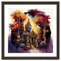 Autumn Forest Buddha Temple