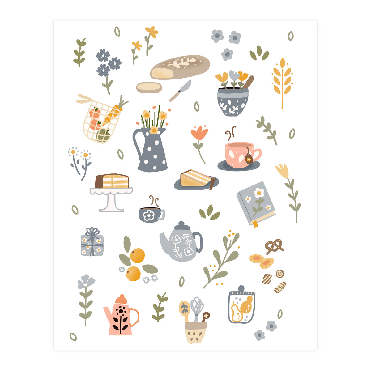 Country Kitchen  (Print Only)