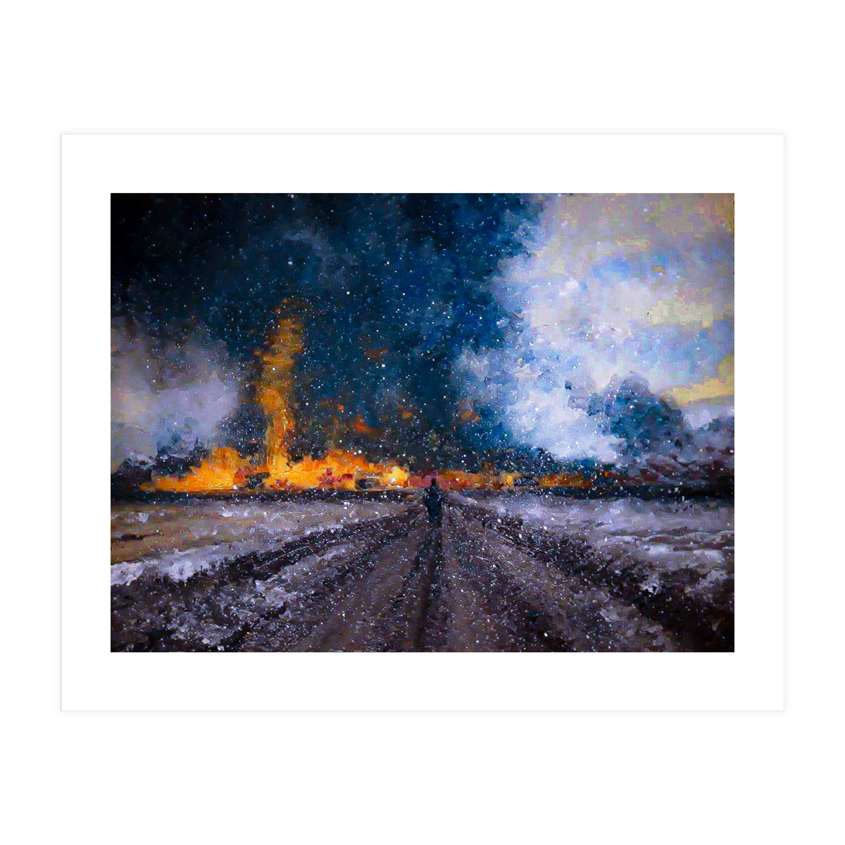 Zima Na Ukrainie Ii (Print Only)