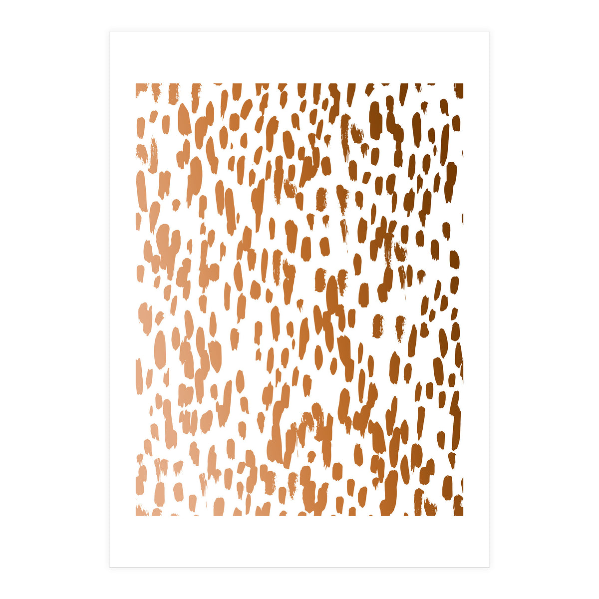 Copper Brushstrokes #society6 #decor #interiors (Print Only)