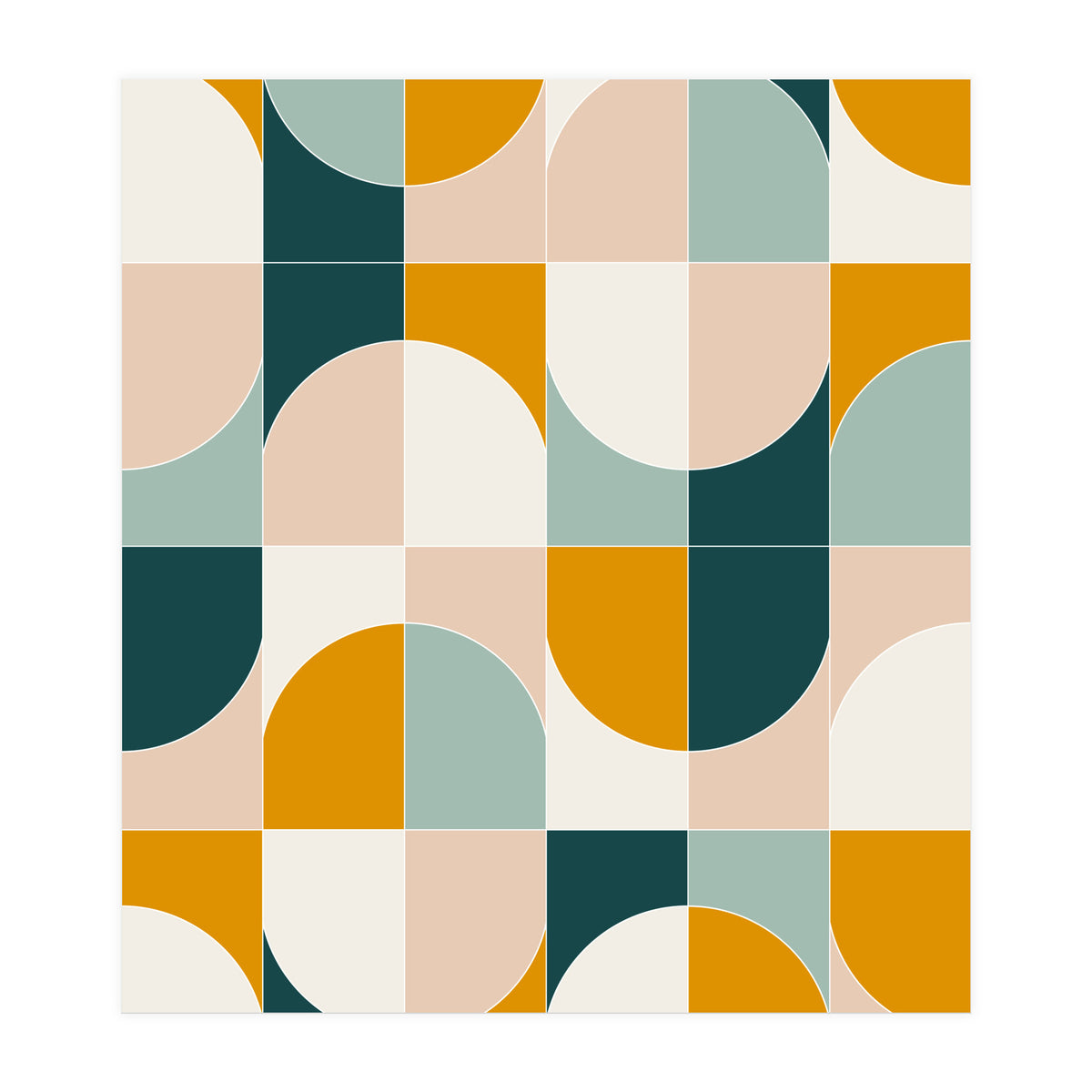 Bold Geo Tiles 01 (Print Only)