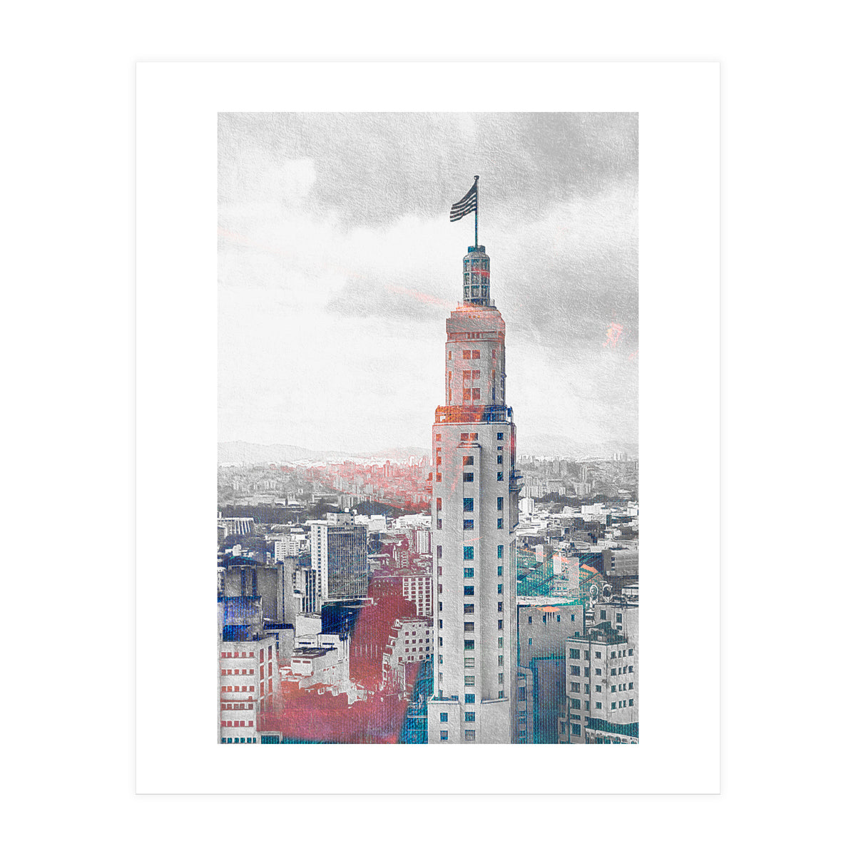 Sp in the sky  II (Print Only)