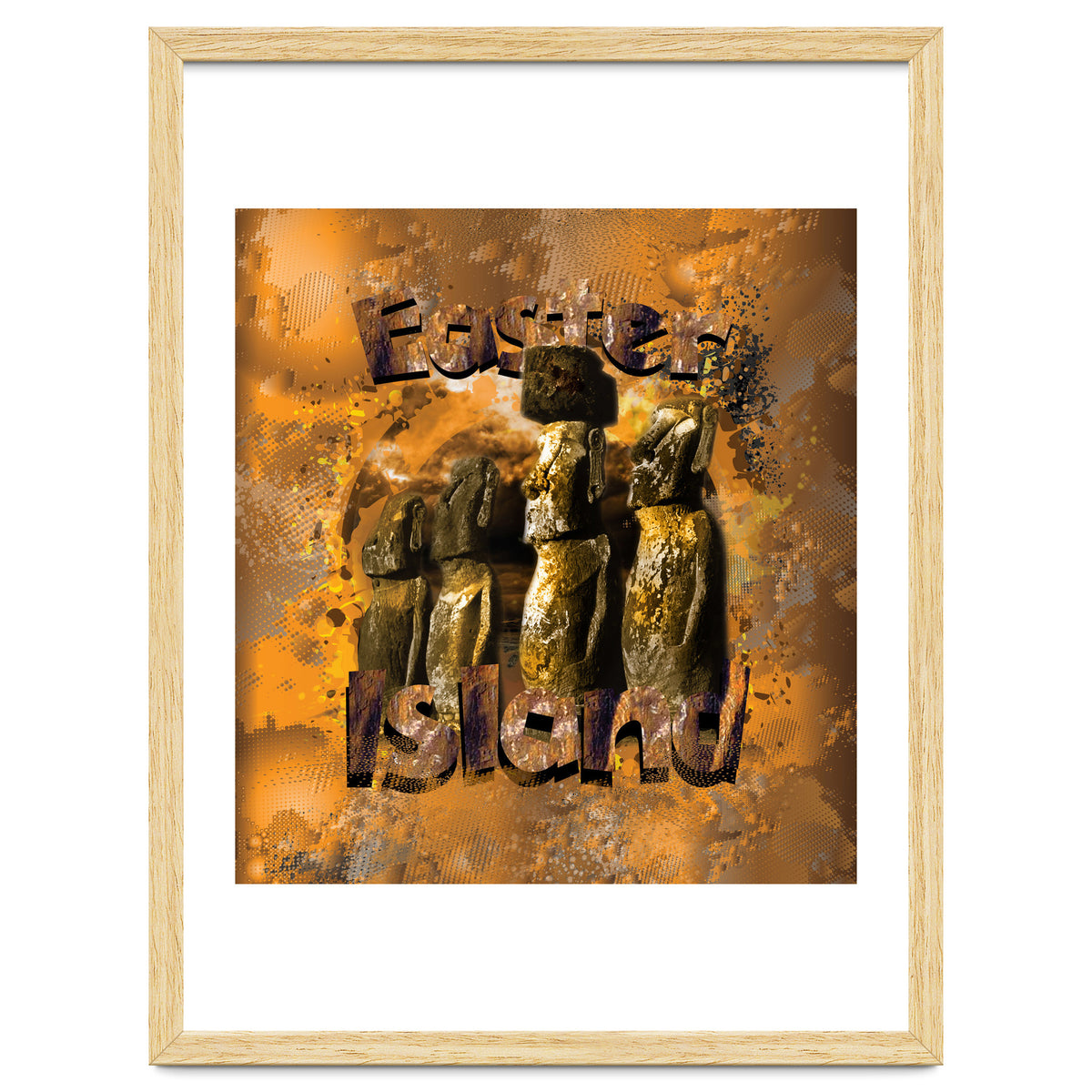 Easter Island Statues Polynesia