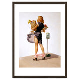 Pinup Sexy Girl Had Funny Accident On A Bus Stop thumbnail