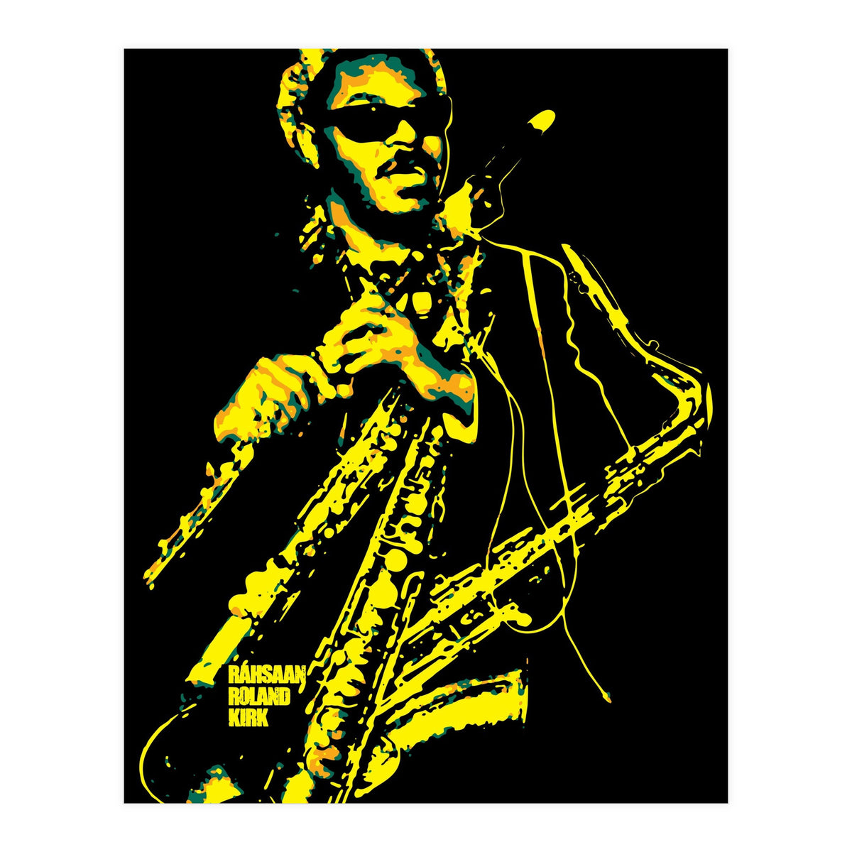 Rahsaan Roland Kirk v5 (Print Only)
