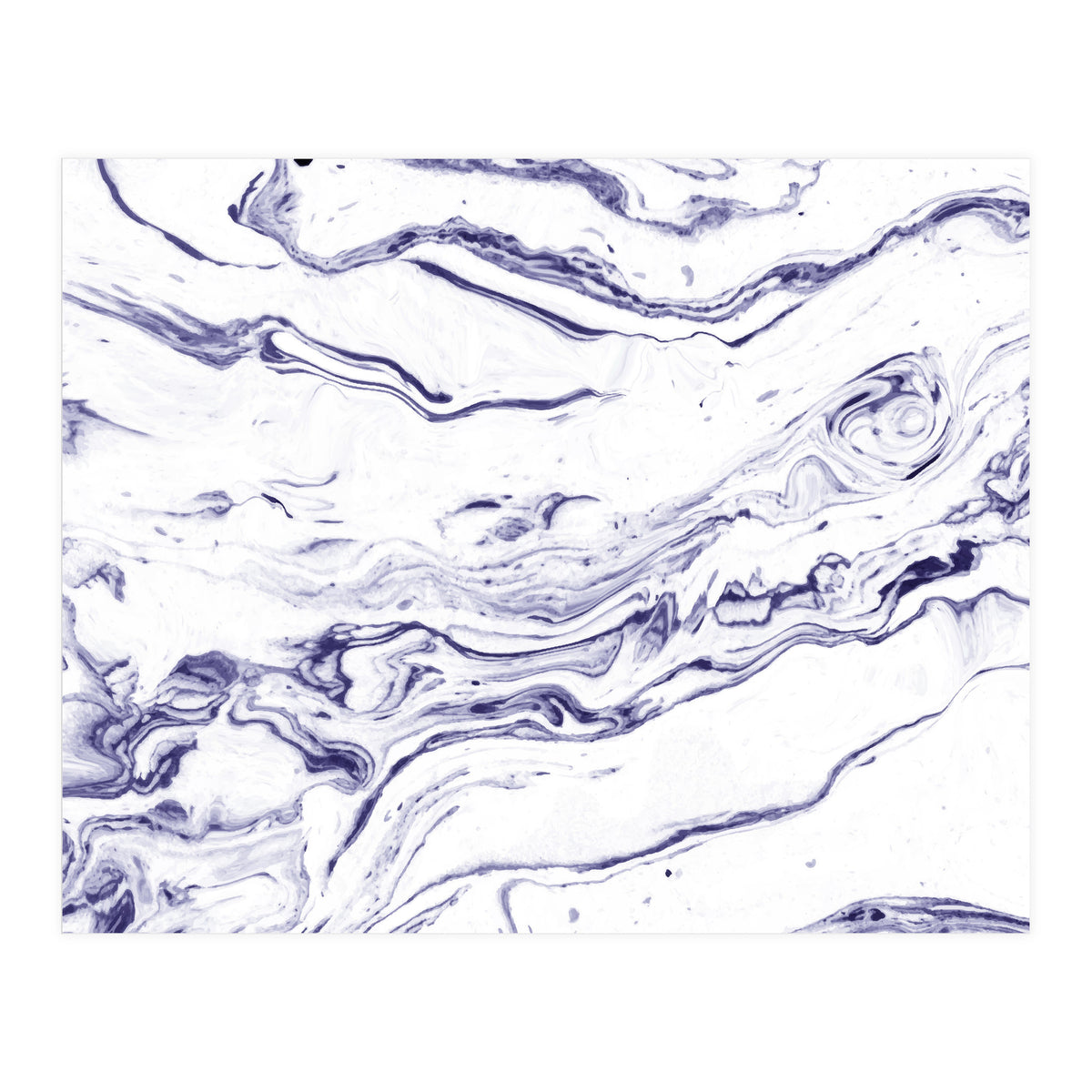 Navy Blue Marble #society6 #decor #marble (Print Only)