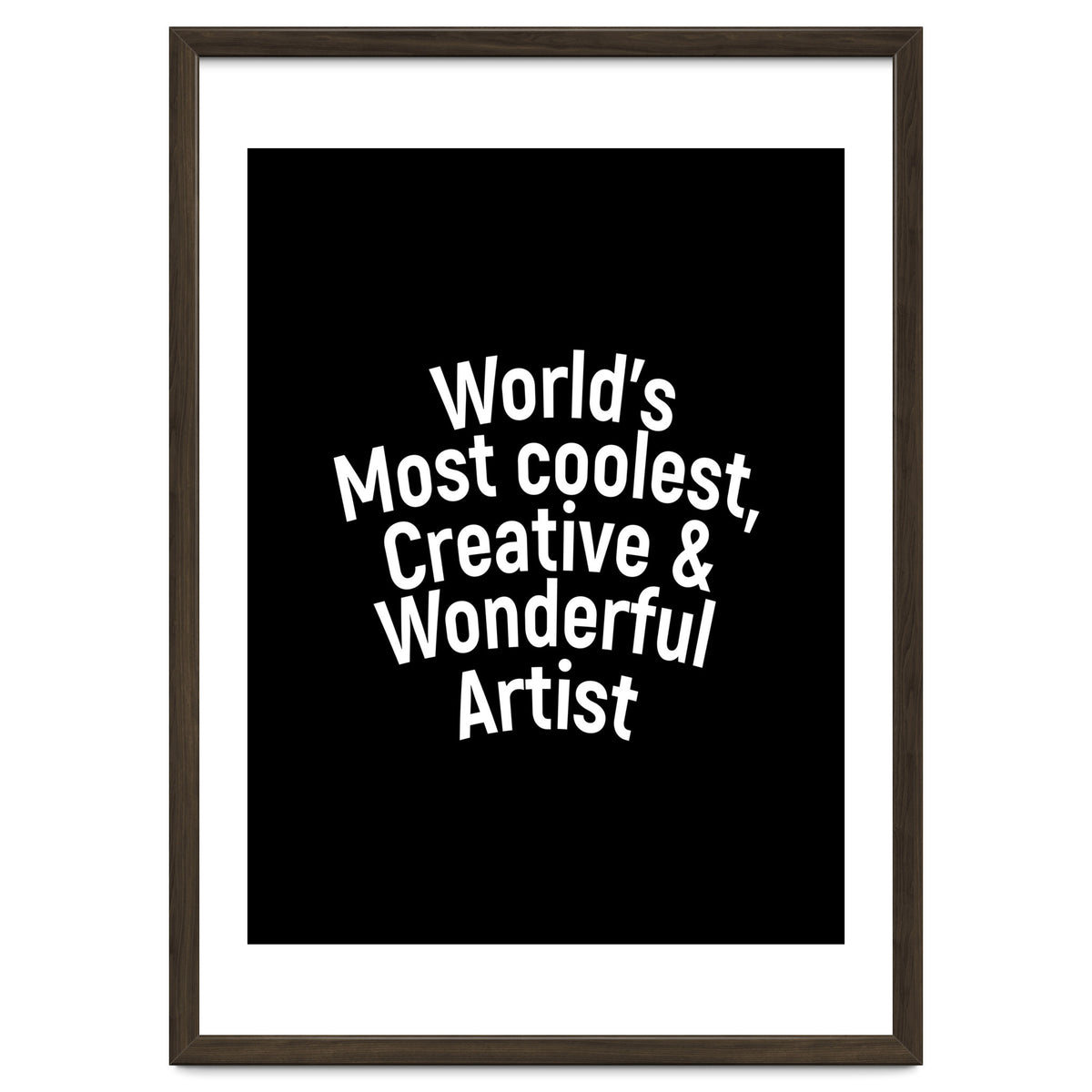 World's most coolest, creative and wonderful artist