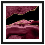 Burgundy & Gold Agate Texture 13 thumbnail