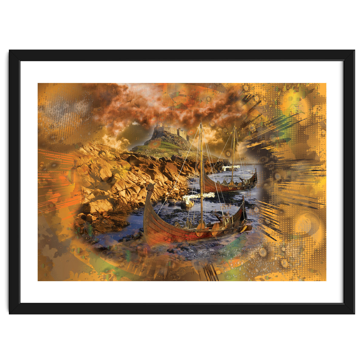 Lindesfarne Viking Raid 793 AD