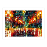 Abstract Contemporary Rainy (Print Only) thumbnail