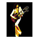 Jimmy Page American Rock Music Legend (Print Only) thumbnail