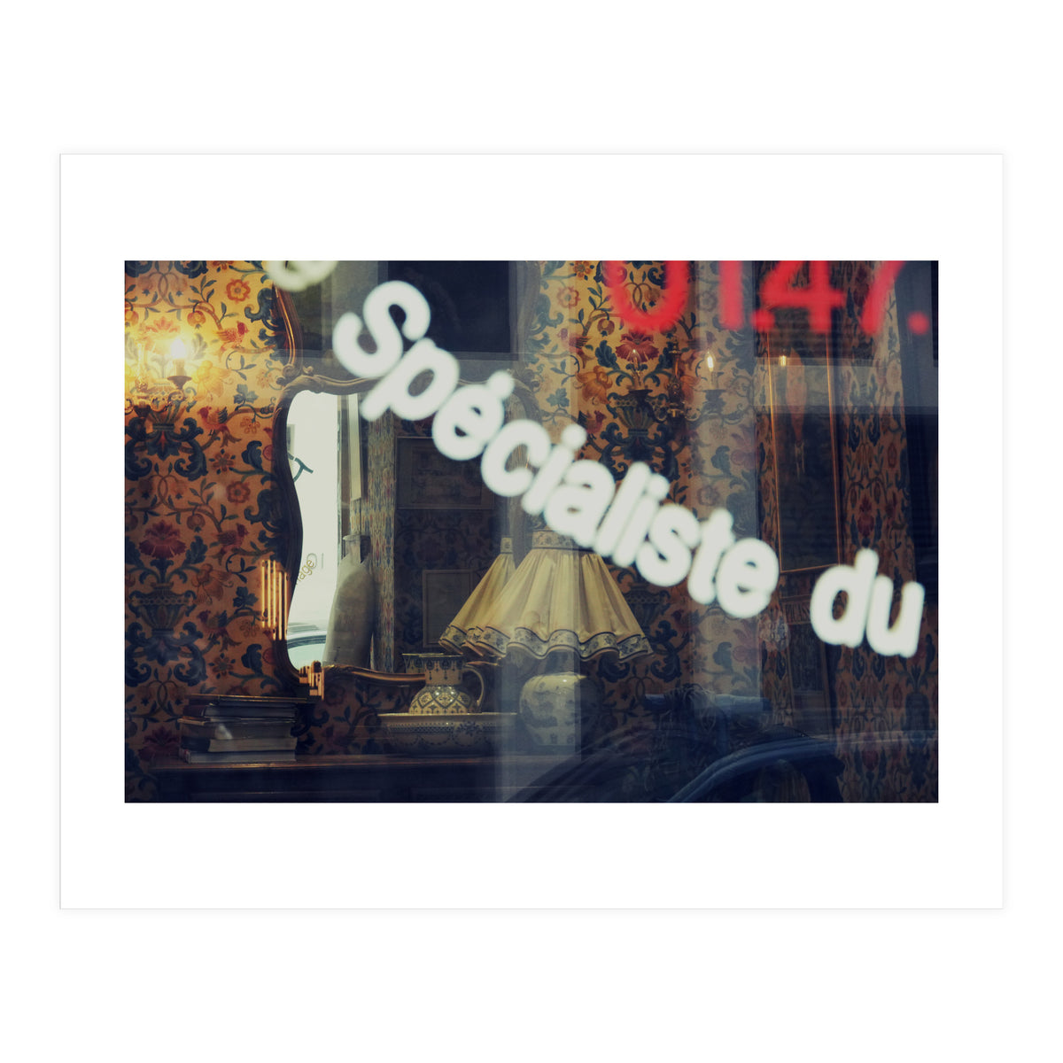 Street Photography - Paris Shop (Print Only)