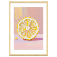 Lemon Slice – Modern Still Life Food