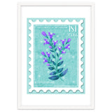 The Buckinghamshire Chiltern Gentian Postage Stamp thumbnail