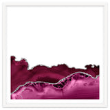 Burgundy & Silver Agate Texture 16 thumbnail