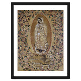 VIRGIN DE GUADALUPE - 1697 - ENCONCHADO PAINTING. JUAN y MIGUEL GONZALEZ PINTORES siglo XVII. thumbnail