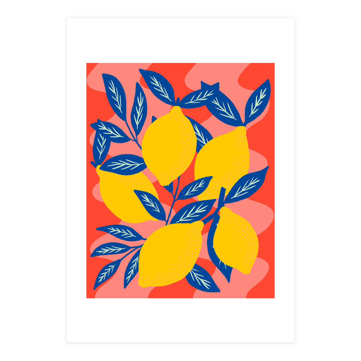 Colourful Lemons (Print Only)