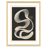 Monochrome Flow Abstract Line Movement
