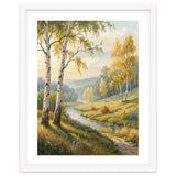 Golden Autumn Birch: A Riverside Walk thumbnail