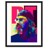 Mike Portnoy Drum Musician Pop Art WPAP