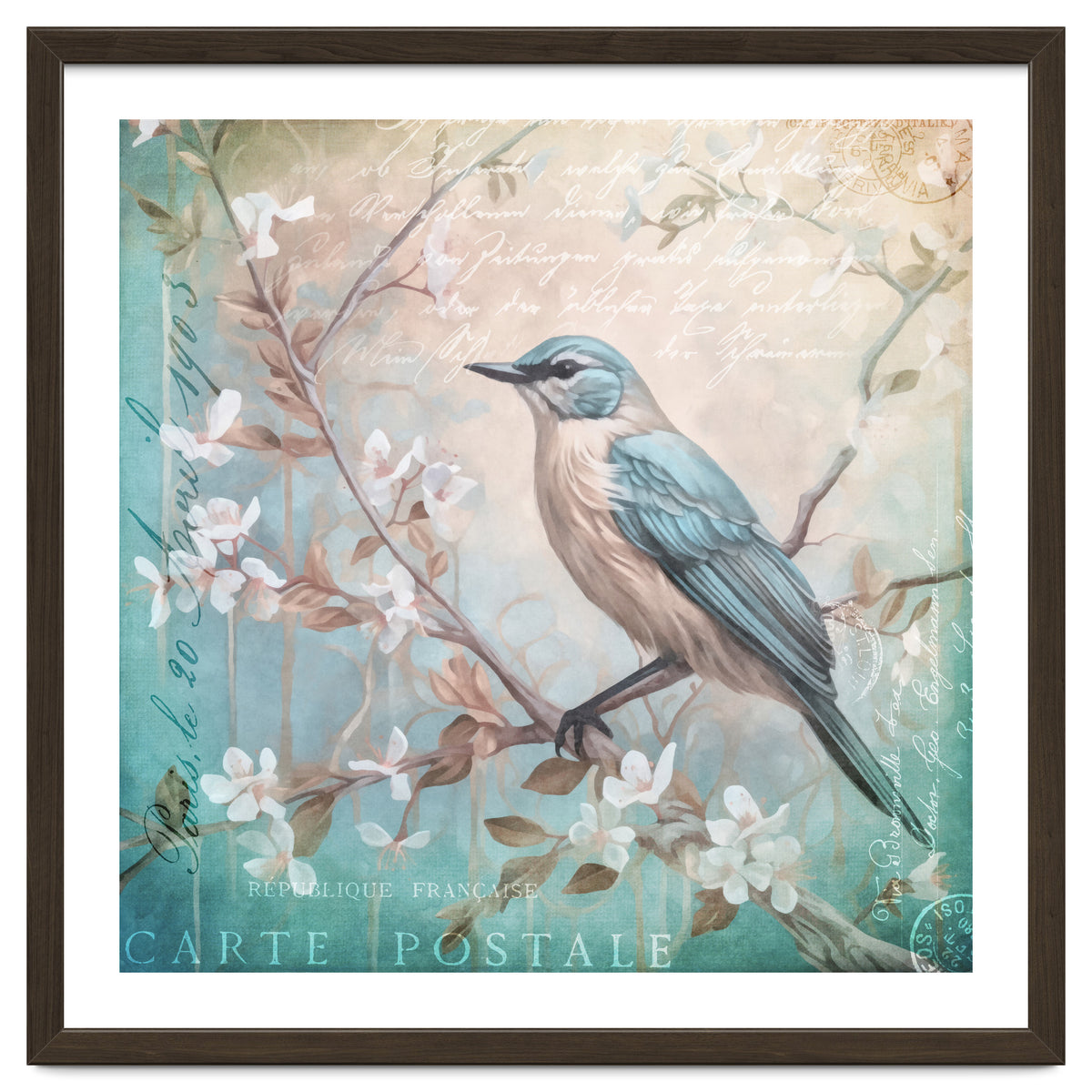 Bird Vintage Nostalgia II