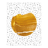 Stay Gold | Abstract Geometric Painting | Polka Dots Quirky Eclectic | Modern Boho Luxe (Print Only) thumbnail