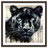 Watercolor Panther