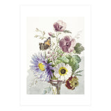 William van Leen – Bouquet of Flowers with a Butterfly (1763–1825) (Print Only) thumbnail