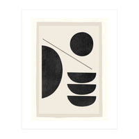 Modern Abstract Minimal Shapes 187 (Print Only)