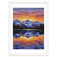 Alpenglow Reflections