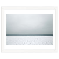 Winter seascape - Snow beach