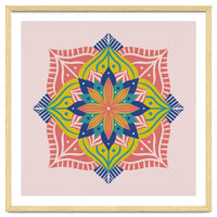 Colorful abstract mandala