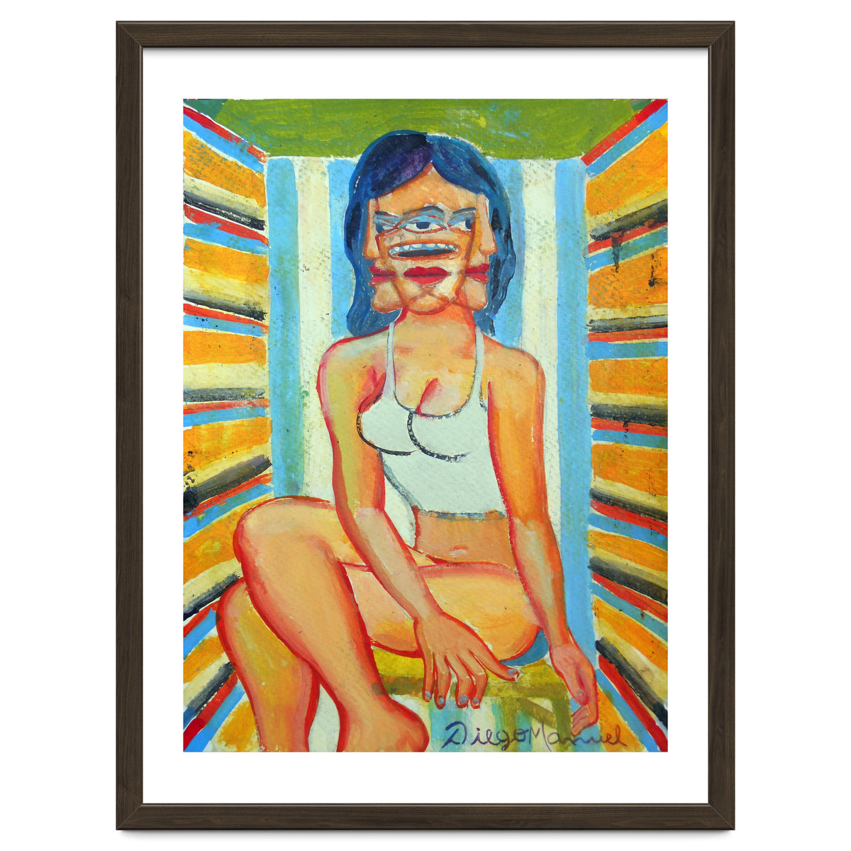 Mujer En La Silla 11