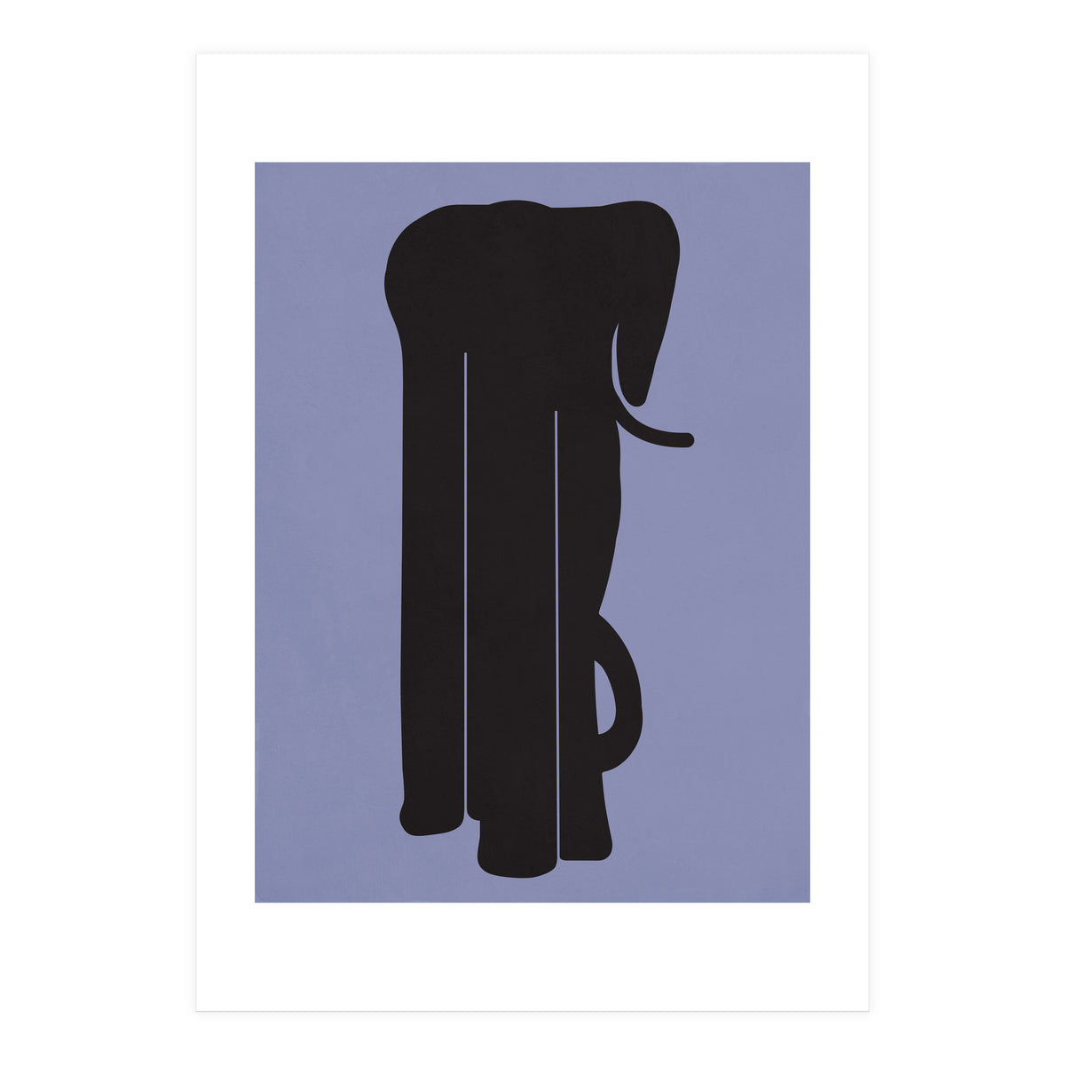 Minimal Elephant (Print Only)